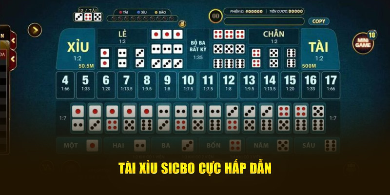 Sicbo cực hấp dẫn